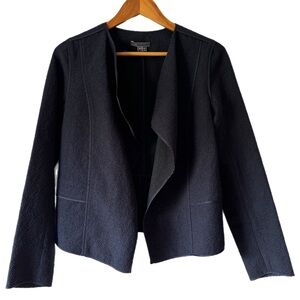 VINCE Navy Pebble Textured Blazer/Jacket size M